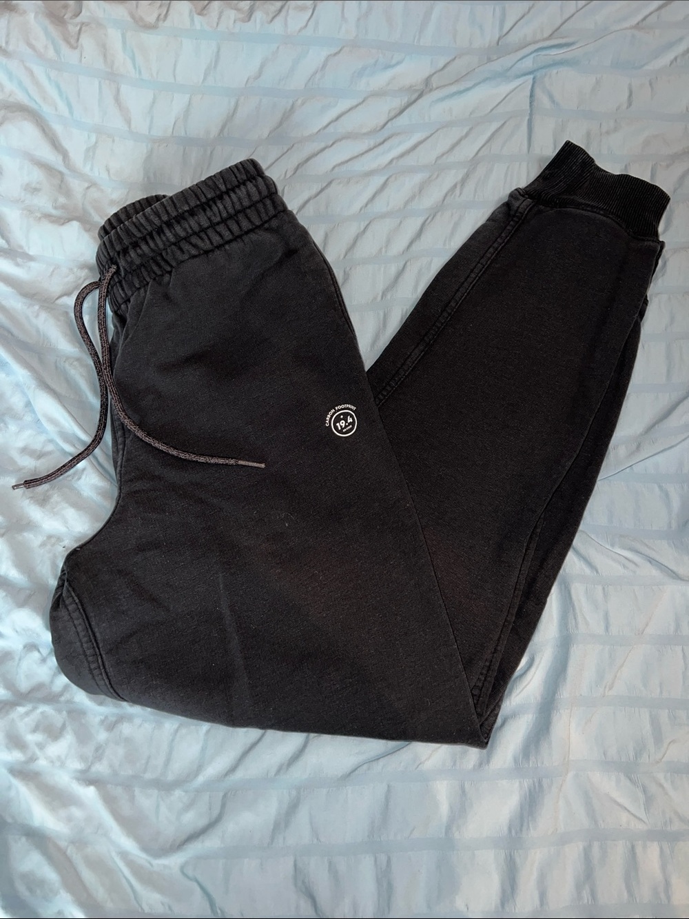 allbirds Black Kids Joggers with Logo Patch